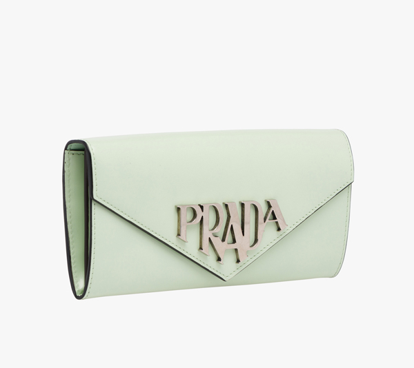 2018新作！日本未入荷☆PRADA プラダコピー ロゴ カードホルダー付き長財布 1MH037_ZO6_F0934