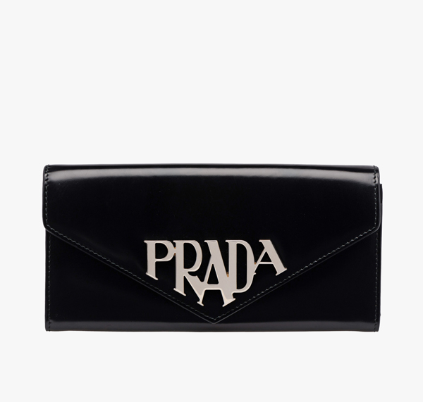 2018新作 日本未入荷☆PRADA プラダコピー ロゴ カードホルダー付き長財布 1MH037_ZO6_F0002