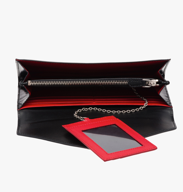 2018新作 日本未入荷☆PRADA プラダコピー ロゴ カードホルダー付き長財布 1MH037_ZO6_F0002