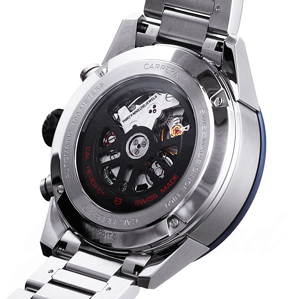 タグホイヤースーパーコピー TAG HEUER カレラ キャリバー ホイヤー01 クロノグラフ CAR201T.BA0766