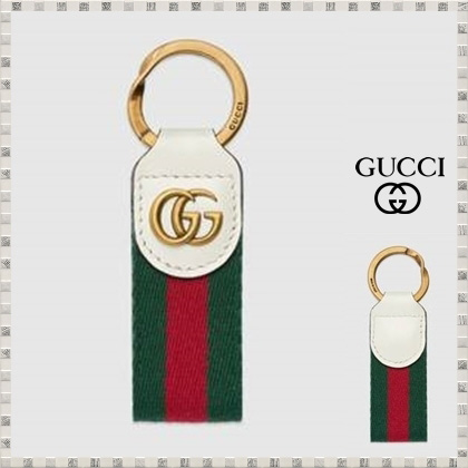 2019春夏新作 グッチスーパーコピー ダブルG キーチェーン