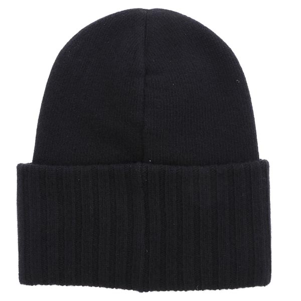 2025新作品★MONCLER モンクレールスーパーコピー《ブラックウール ロゴ パッチビーニー》29926200_A9186_778