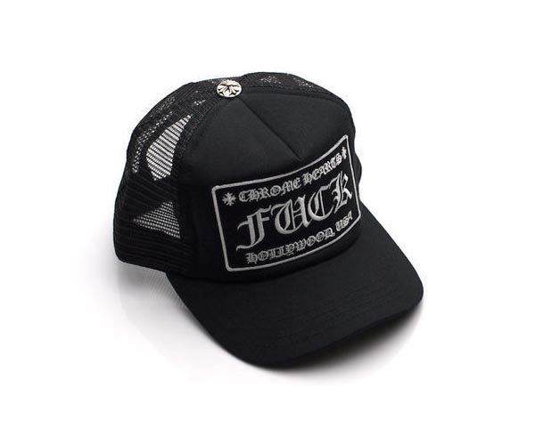 CHROME HEARTS クロムハーツ レプリカ メッシュキャップ FUCK メンズブラック CHROME HEARTS クロムハーツ レプリカ メッシュキャップ FUCK メンズブラック