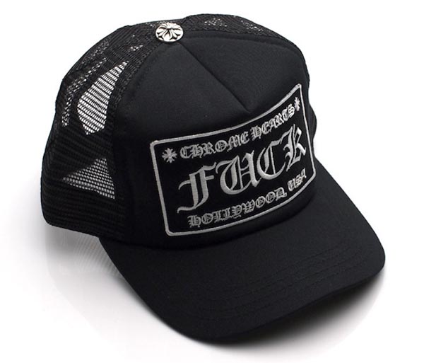 CHROME HEARTS クロムハーツ レプリカ メッシュキャップ FUCK メンズブラック CHROME HEARTS クロムハーツ レプリカ メッシュキャップ FUCK メンズブラック