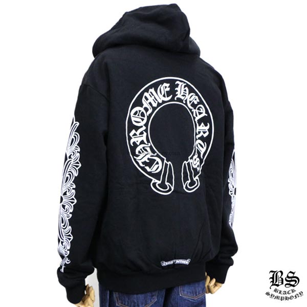 2020SS Chrome Hearts クロムハーツパーカー スーパーコピー ホースシュー&フローラルクロスジップアップ 2020SS Chrome Hearts クロムハーツパーカー スーパーコピー ホースシュー&フローラルクロスジップアップ