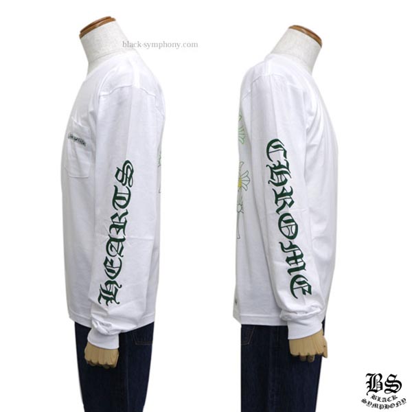 2020年春夏新作 クロムハーツ ロングTシャツ 偽物 グリーンセメタリークロス ホワイト 2020年春夏新作 クロムハーツ ロングTシャツ 偽物 グリーンセメタリークロス ホワイト