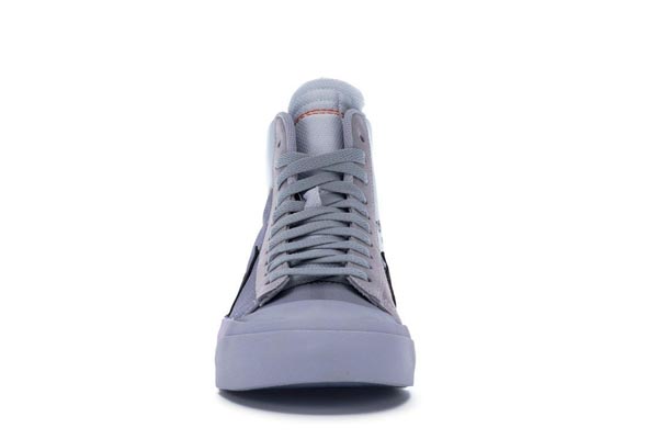 2025新作大人気 オフホワイト ナイキ スーパーコピー ナイキ x Off-White★Blazer Mid コラボ ナイキス ニーカー 激安通販 素材  ◆ レザー、ラバー カラー◆ PURPLE