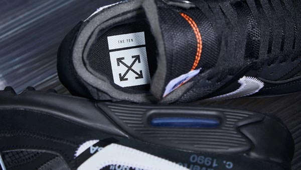 2025新作大人気 エア マックス オフホワイト ナイキ スーパーコピー コラボスニーカー《Off White×ナイキ The10 Air Max90》