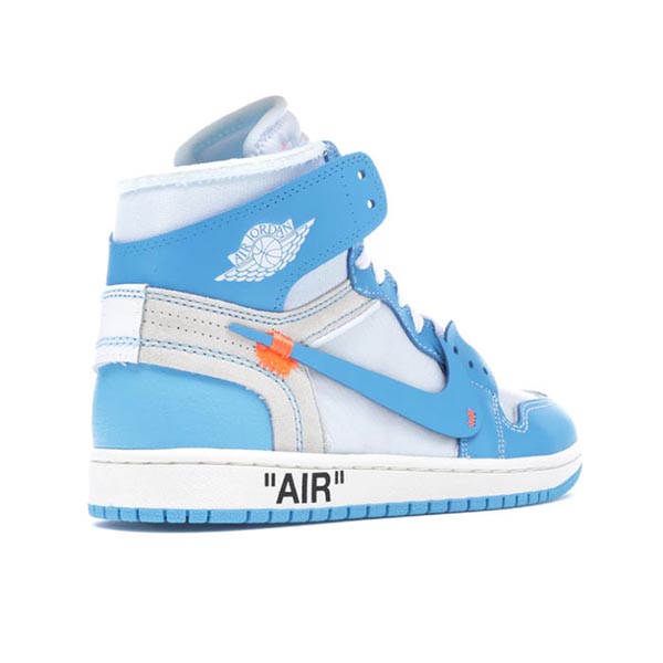 2025新作大人気 ナイキ ジョーダン オフホワイト ナイキ スーパーコピー コラボスニーカーJordan 1 Retro High Off-White University Blue