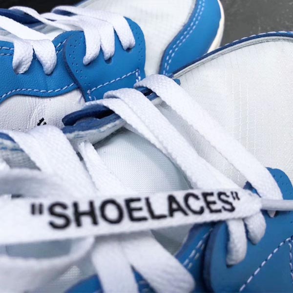 2025新作大人気 ナイキ ジョーダン オフホワイト ナイキ スーパーコピー コラボスニーカーJordan 1 Retro High Off-White University Blue