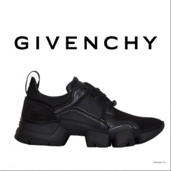 2025新作限定人気 ジバンシィコピー スニーカー GIVENCHY ローカット スエード 切替え 黒