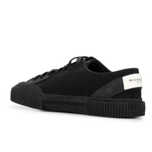 2025新作限定人気 ジバンシィ偽物 GIVENCHY キャンバス テニス ライト ロー スニーカー