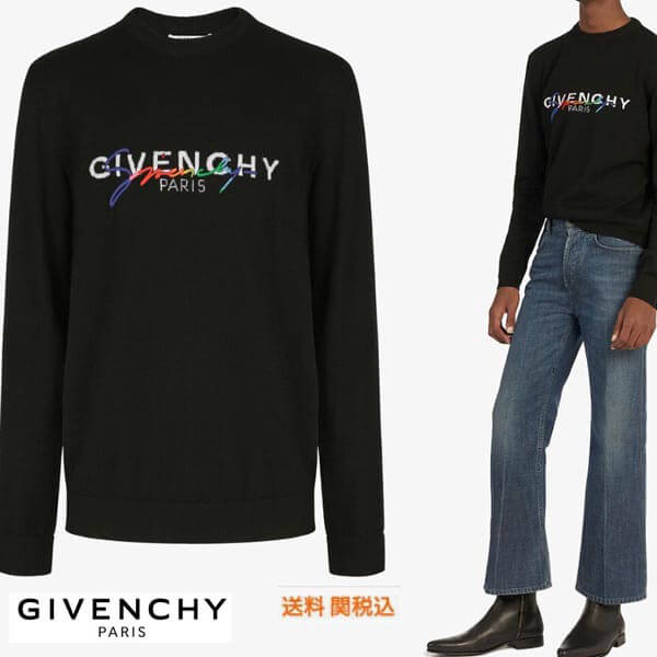 2025新作大人気 GIVENCHY ジバンシィ偽物マルチカラー ウール セーター