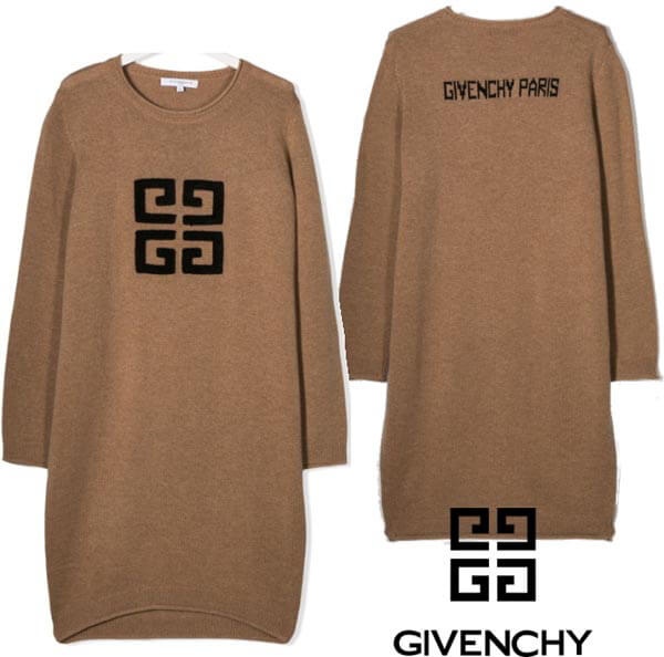 2025新作大人気 New▼ジバンシィコピー GIVENCHY▼カシミヤ+ウールニットワンピ