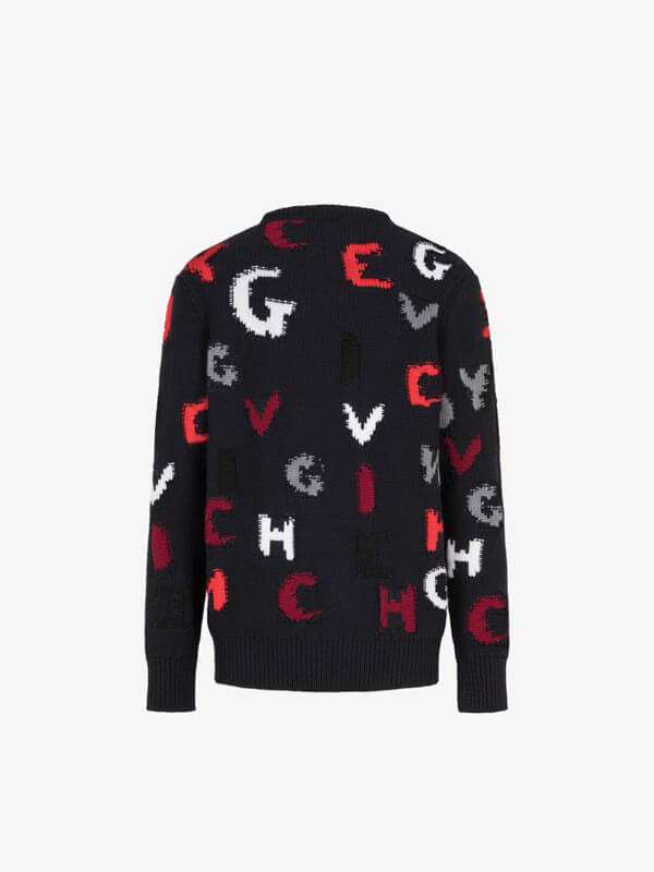 2025新作限定大人気☆ジバンシィコピー GIVENCHY レター ウールセーター