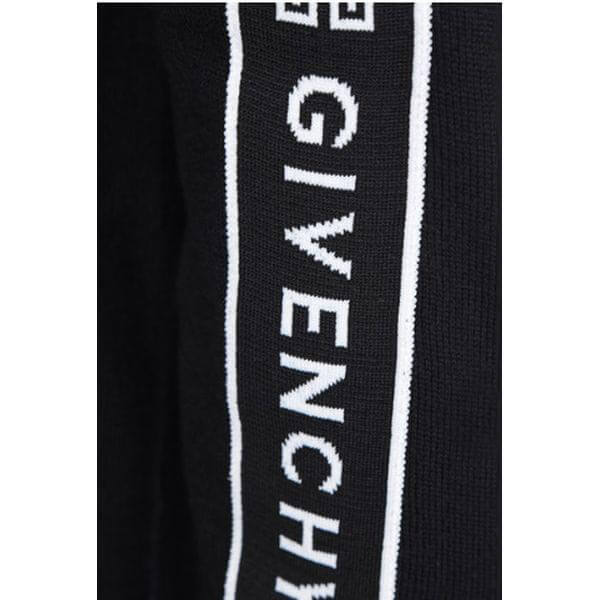 2025新作限定人気 ジバンシィ偽物 GIVENCHY ロゴテープウールプルオーバーニットトップスセーター