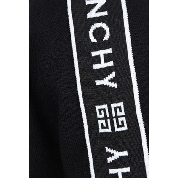 2025新作限定人気 ジバンシィ偽物 GIVENCHY ロゴテープウールプルオーバーニットトップスセーター