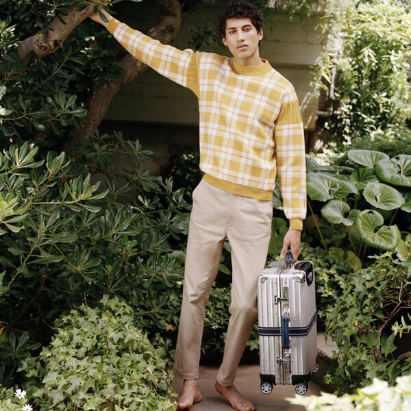 フェンディ×RIMOWA フェンディスーパーコピー スーツケース BLUE 33L フェンディ リモワ