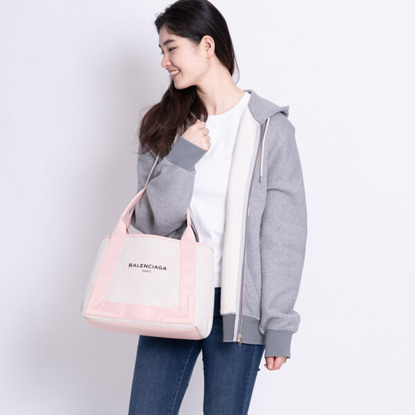 バレンシアガ トートバッグ コピー バレンシアガ 339933_AQ38N_6881 トートバッグ NA×PINK