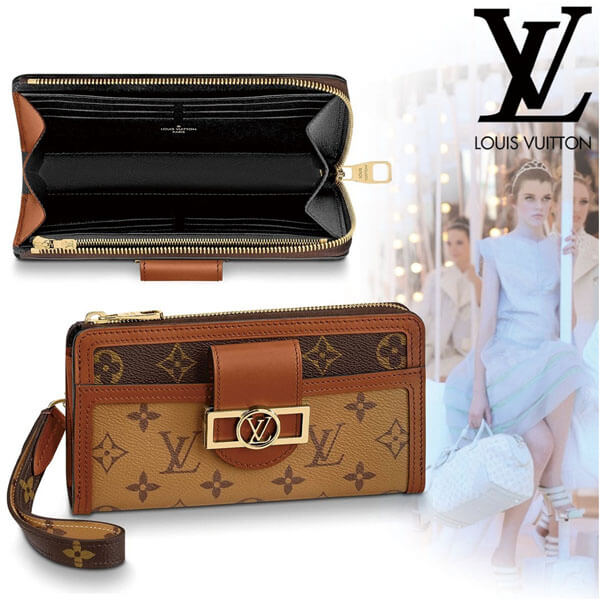 ルイヴィトン LV ルイヴィトン 財布 コピー ジッピー・ドーフィーヌ クラッチ 入手困難 M69162