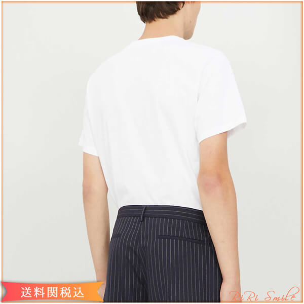 ロエベ Tシャツ コピー アナグラム ロゴ 刺繍 コットン 半袖 Tシャツ H6109230CR