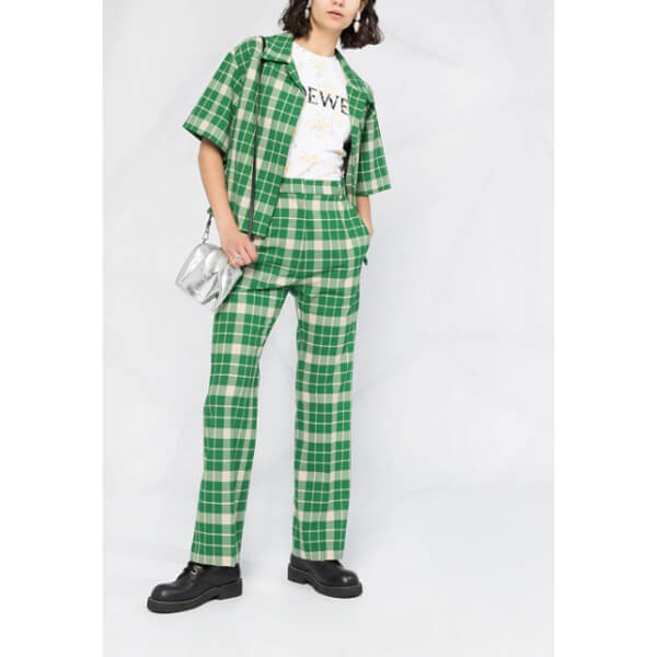 「25ans7月掲載」★ロエベ★ロエベ Tシャツ 偽物 フローラル ロゴ Tシャツ
