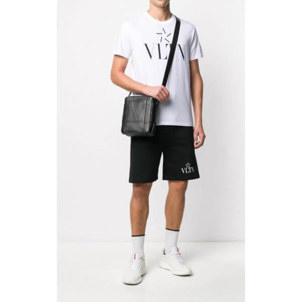 ヴァレンティノ Tシャツ コピー★VLTN LOGO TE STAR Tシャツ★