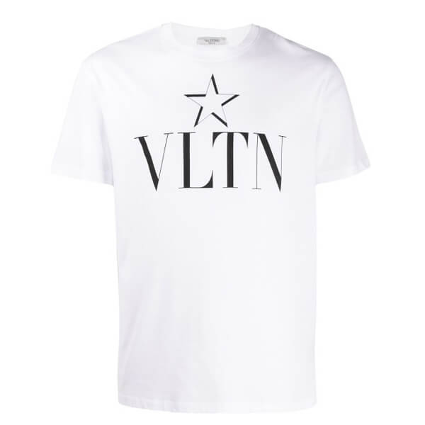 ヴァレンティノ Tシャツ コピー★VLTN LOGO TE STAR Tシャツ★