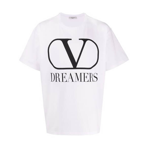 ヴァレンティノ Tシャツ コピー/ Vロゴ ドリーマーズ Tシャツ
