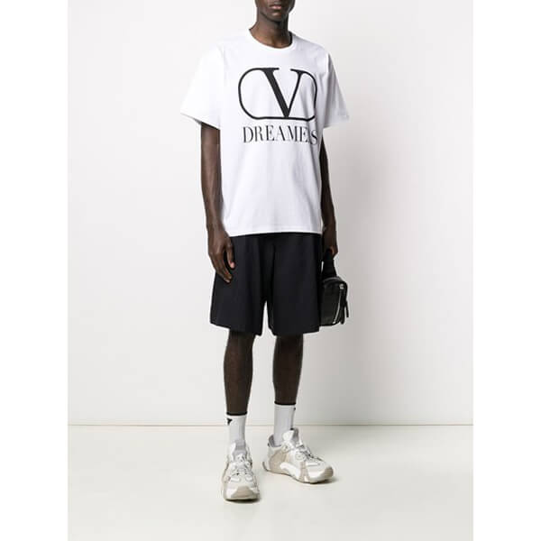 ヴァレンティノ Tシャツ コピー/ Vロゴ ドリーマーズ Tシャツ