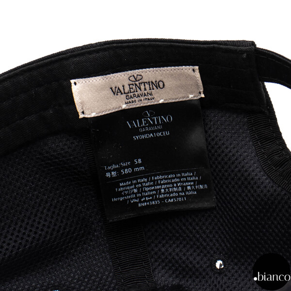 ヴァレンティノ x UNDERCOVER V FACE UFO ヴァレンティノ キャップ コピー ロゴ UNISEX SY0HDA10CEU 0NO