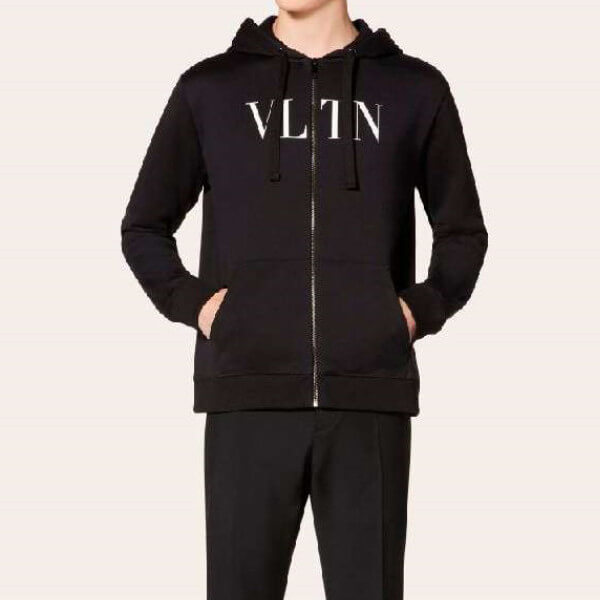 【ヴァレンティノ パーカー コピー】VLTN スウェット パーカー