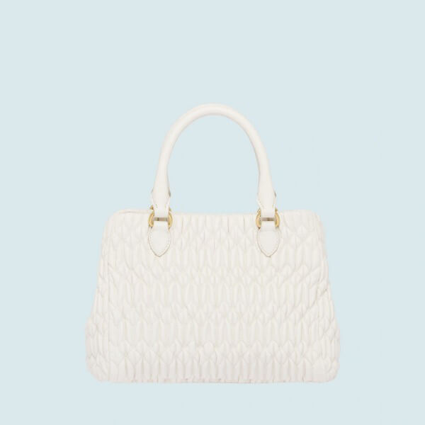 ◇Miu Miu◇ ミュウミュウ ハンドバッグ コピー クリスタル レザー バッグ