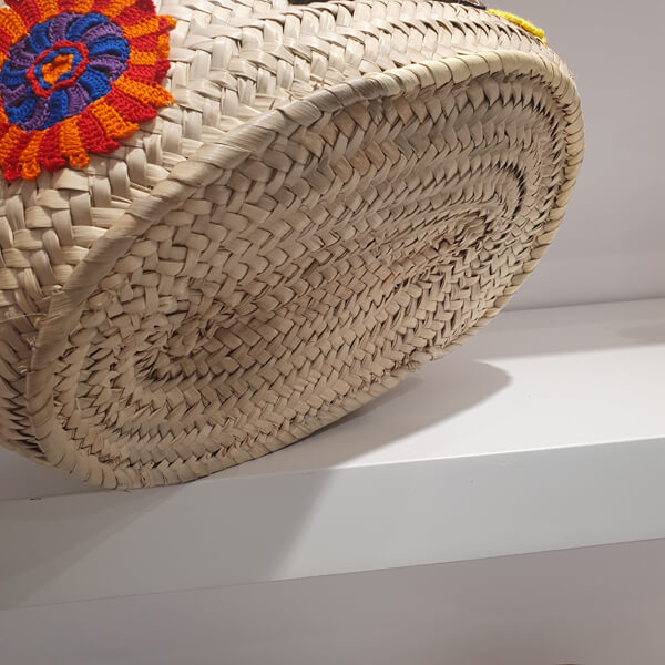 ◆VIPセール◆ロエベ♪BASKET♪FLORAL ロエベ かごバッグ コピー ラフィアLarge 327.02FS81
