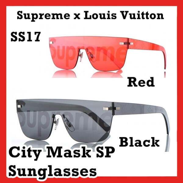 ルイヴィトン シュプリーム 偽物 サングラス シュプリーム x ルイヴィトン City Mask SP Sunglasses SS17