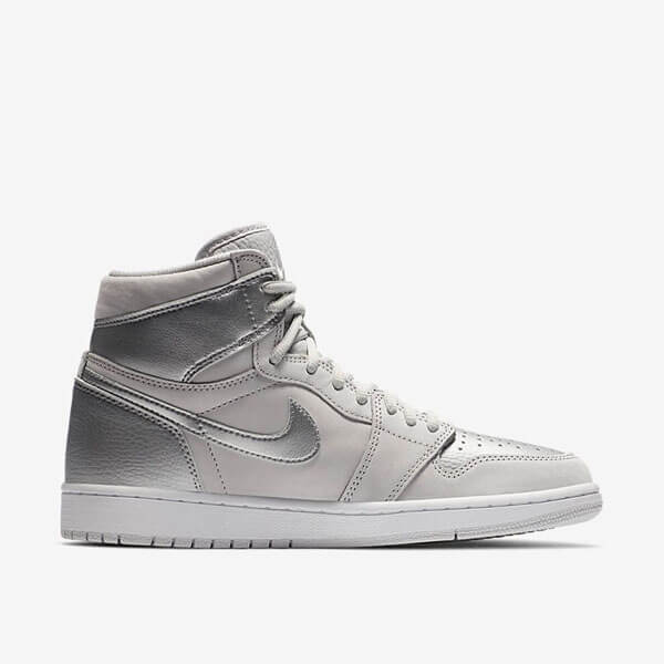 ナイキ エアージョーダン スニーカー コピー ナイキ Air Jordan 1 Retro Hi Silver '25th Anniversary' 2010