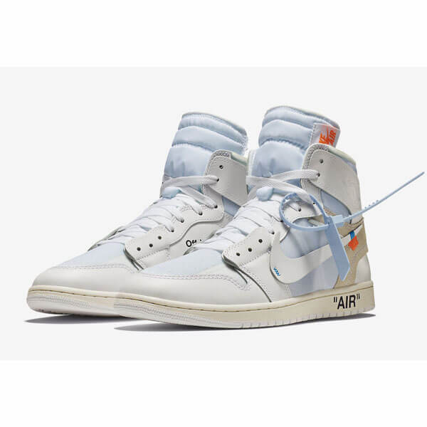 ナイキ オフ ホワイト スニーカー コピー OFF-WHITE ナイキ Air Jordan 1 Retro High OG “WHITE” SS 18