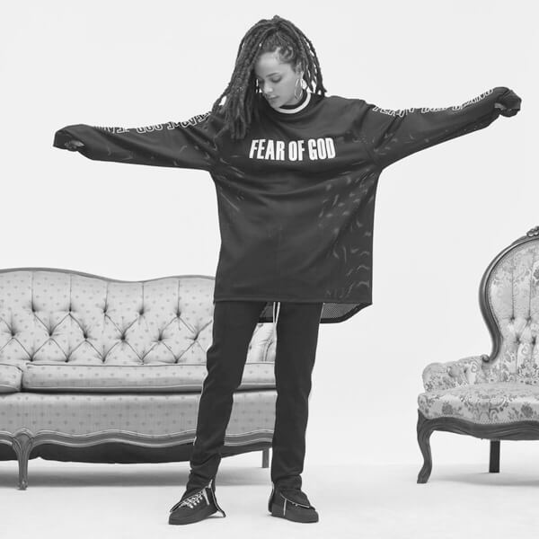 フィアオブゴッド シャツ コピー Fear of God クラシックロゴ ロングスリーブ Tシャツ MESH MOTOCROSS JERSEY