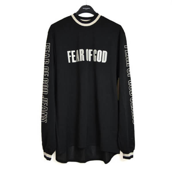 フィアオブゴッド シャツ コピー Fear of God クラシックロゴ ロングスリーブ Tシャツ MESH MOTOCROSS JERSEY