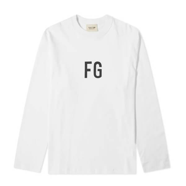 フィアオブゴッド パーカー コピー★ FEAR OF GOD ★ FG ロングスリーブ Tシャツ