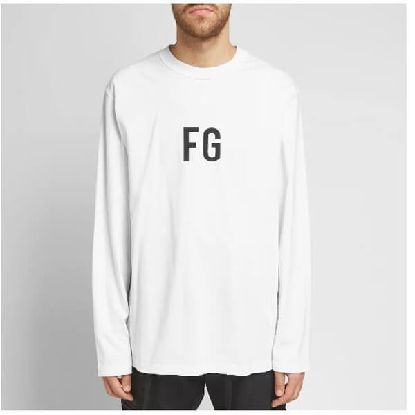 フィアオブゴッド パーカー コピー★ FEAR OF GOD ★ FG ロングスリーブ Tシャツ