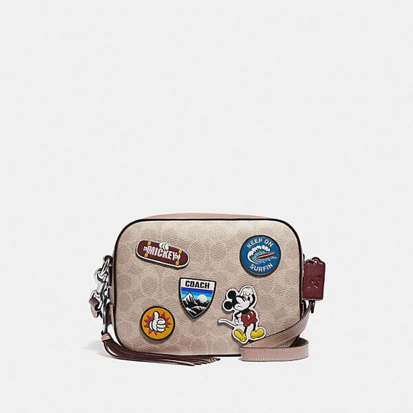 コーチ ショルダーバッグ コピー DISNEY X コーチ カメラ バッグ