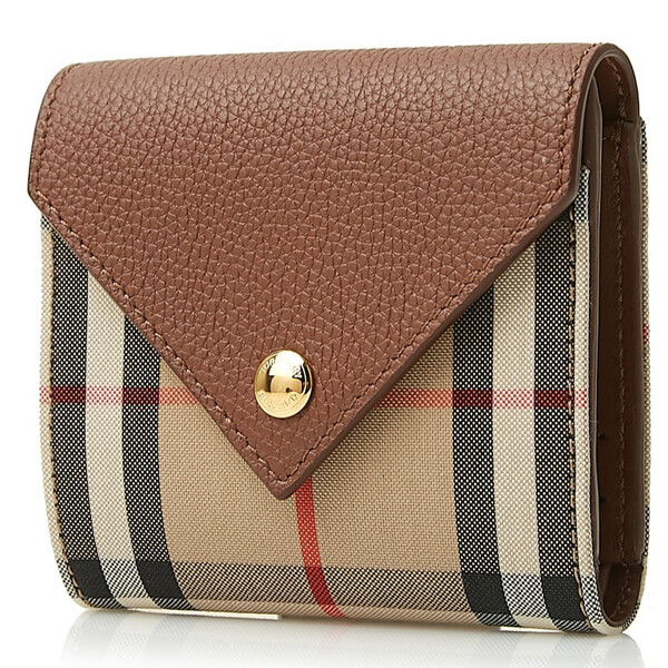 バーバリー 財布 コピー★BURBERRY★Lila Vintage Check leather wallet