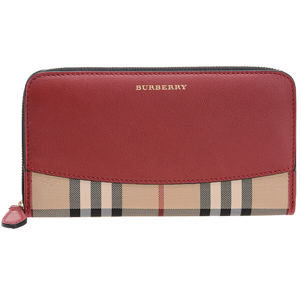 バーバリー 財布 偽物 BURBERRY ホースフェリーラウンドジップロングウォレット 40249771