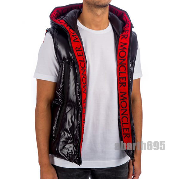 モンクレール ベスト 偽物 2021秋冬新作 国内未入荷 MONCLER AGNEAUX ロゴ ダウンベスト ブラック モンクレール ベスト 偽物 2021秋冬新作 国内未入荷 MONCLER AGNEAUX ロゴ ダウンベスト ブラック