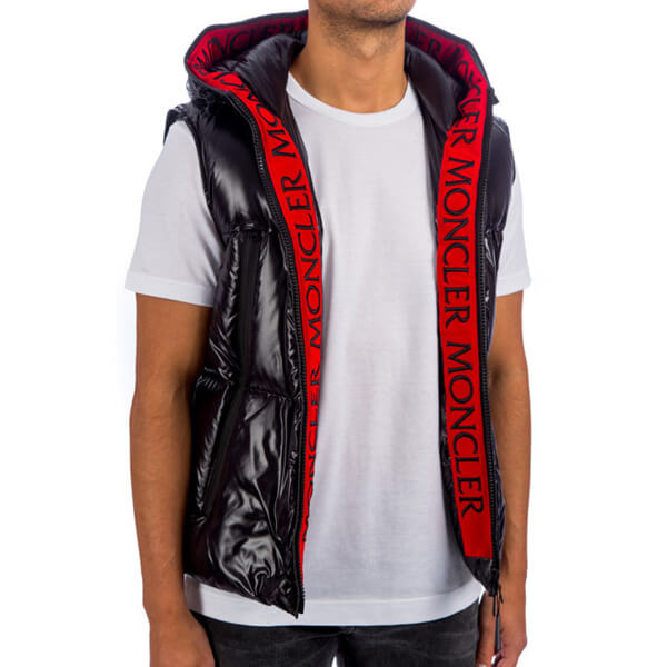 モンクレール ベスト 偽物 2021秋冬新作 国内未入荷 MONCLER AGNEAUX ロゴ ダウンベスト ブラック モンクレール ベスト 偽物 2021秋冬新作 国内未入荷 MONCLER AGNEAUX ロゴ ダウンベスト ブラック