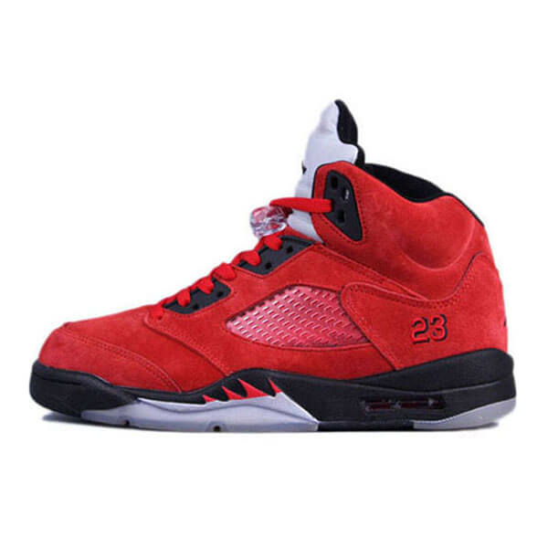 ナイキ エアジョーダン コピー 5 レトロ レイジング ブル レッド スエード【ナイキ Air Jordan】入手困難!! Air Jordan 5 Raging Bull Red