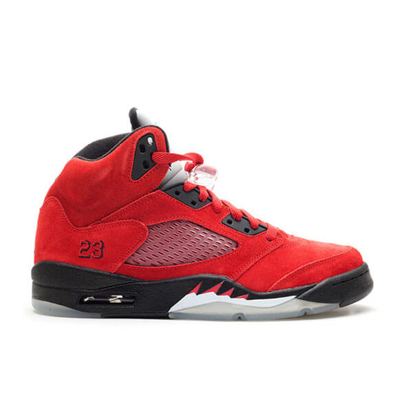 ナイキ エアジョーダン コピー 5 レトロ レイジング ブル レッド スエード【ナイキ Air Jordan】入手困難!! Air Jordan 5 Raging Bull Red