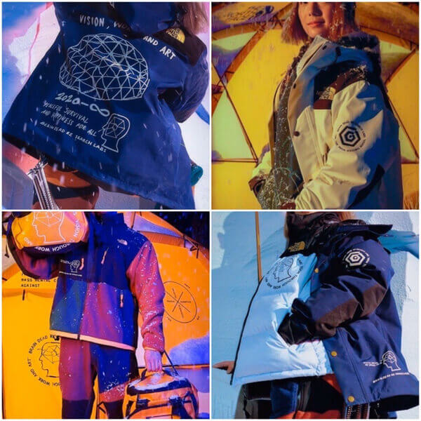 ノースフェイス ダウン コピー 超入手困難 限定ｺﾗﾎﾞ激ﾚｱ!The North Face×Brain Dead ﾏｳﾝﾃﾝﾊﾟｰｶ