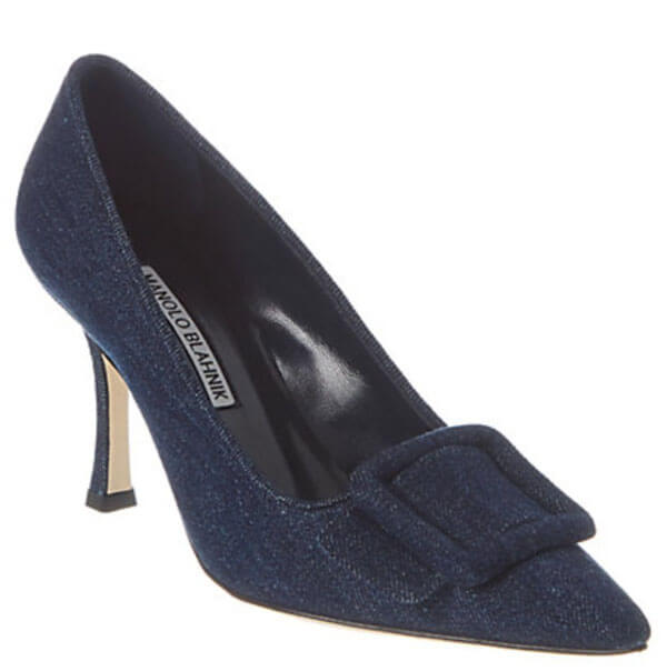 マノロブラニク パンプス 偽物【MANOLO BLAHNIK】気品あふれるパンプス☆Maysale 90